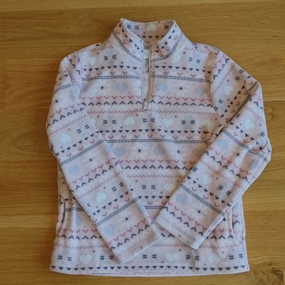 NWT Girl's The Children's Place Fleece Fair Isle Set